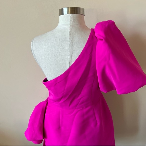 New! BHLDN Sachin & Babi One Shoulder Bow Mini Dress 26127 - Picture 8 of 13